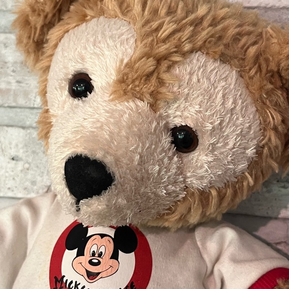 Disney Parks Walt Disney World Duffy Teddy Bear Mickey Mouse‎ Club Shirt Plush - Picture 4 of 12